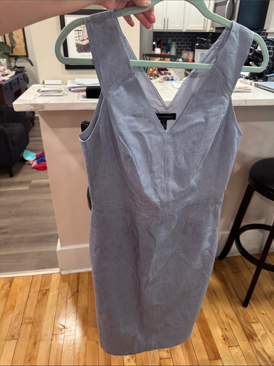 Banana Republic Dresses & Skirts - Banana Republic Pale Blue V-Neck Sheath Dress